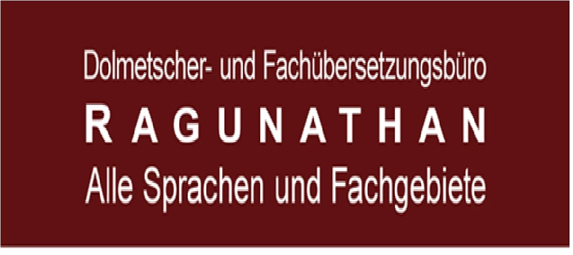 Fachübersetzungsbüro RAGUNATHAN