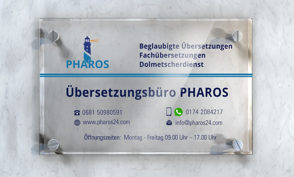 Pharos GmbH - Übersetzungsbüro Saarbrücken