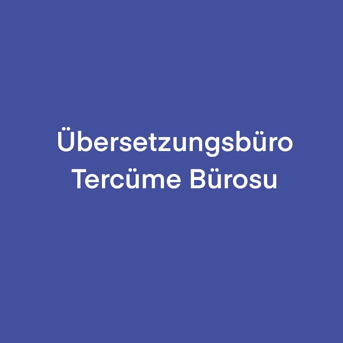 Translingua Übersetzungsbüro (Yeminli Tercüman)